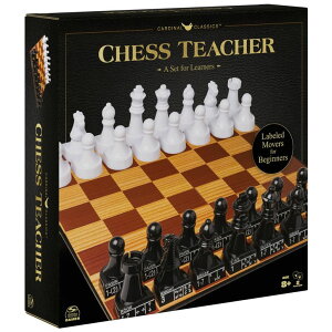�`�F�X�Z�b�g Spin Master Games, Cardinal Classics, Chess Teacher Strategy Board Game for Beginners, Classic Game, Family Games, for Kids, for Ages 8+ �y���s�A���i�z