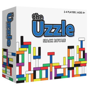 �`�F�X�Z�b�g The Uzzle Stack Royale Board Game, Fast & Fun Family Board Game for Children & Adults, Color Block Puzzles Games for Ages 4+ �y���s�A���i�z