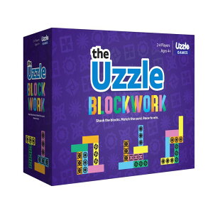 �`�F�X�Z�b�g Blockwork by Uzzle Games - Fast-Paced Family Board Games - Multiple Difficulty Levels - Enjoyable and Challenging Puzzle Games ? 2 to 4 Players ? A Complete Family Night Fun Package - for Ages 4+ �y���s�A���i�z