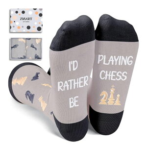�`�F�X�Z�b�g Zmart Best Gifts For Chess Lovers, Chess Gifts For Men Gifts For Chess Players, Chess Socks Men Funny Socks Cool Socks For Men �y���s�A���i�z