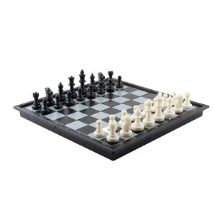 �`�F�X�Z�b�g DINOBROS Magnetic Travel Chess Set with Folding Board Portable Chess Board Games Gift for Kids and Adults �y���s�A���i�z