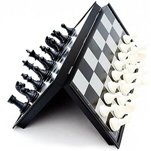 `FXZbg Multipurpose Go Magnetic Travel Chess Set with Folding Chess Board Educational Toys for Kids and Adults (12.6") ysAiz