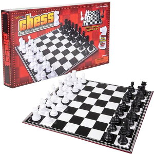 �`�F�X�Z�b�g Gamie Chess Board Game, 14 Inch Family Board Game for Game Night, Indoor Fun and Parties, Develops Logical Thinking and Strategy, Best Gift Idea for Kids �y���s�A���i�z