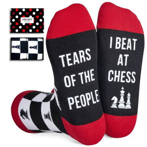`FXZbg Zmart Chess Gifts For Men, Best Gifts For Chess Lovers Gifts For Chess Players, Novelty Chess Socks Men Funny Socks For Men Women ysAiz