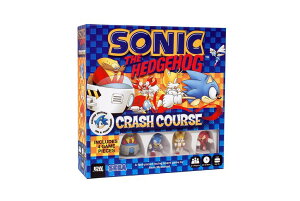 �`�F�X�Z�b�g Sonic The Hedgehog Crash Course Board Game ? Fast Racing Game by IDW Games for 2-4 Players, Ages 8+ ? Build-as-You-Play Tracks, Collect Chaos Emeralds, Fun Family Game, Pre-Painted Miniatures �y���s�A���i�z