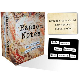 `FXZbg Ransom Notes - The Ridiculous Word Magnet Party Game, 3+ Players ysAiz