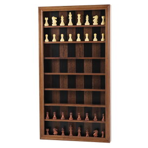 `FXZbg Grhonior Wall Mount Chess Board Game Wooden Giant Chess Game Set Vertical Hanging Display Case Family Play Game Art Decor for Home (Flame) ysAiz