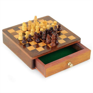 �`�F�X�Z�b�g Chess Board with Drawer | Board Games | Nagina International �y���s�A���i�z