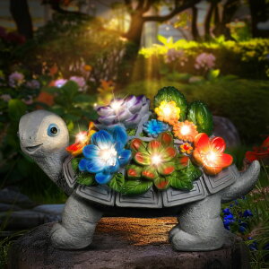 K[fCgLED\[[Cg \[[p[ Linkax Valentines Day Gifts for Her Wife Him, Mom Gifts for Mothers Day from Daughter, Turtle Statue Solar Lights Outdoor Garden Decor for Outside Yard Patio Home, Birthday Gifts for W y