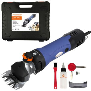 ƒ{poJ r Sheep Shears Electric Clippers - 380W Professional Farm Livestock Shearing Machine - Grooming Kit Animal Hair Cutting ysAiz