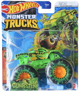 zbgEB[ X^[gbN Hot Wheels Monster Trucks Gunkster, Connect and Crash 2023 ysAiz