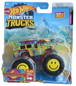 zbgEB[ X^[gbN Hot Wheels Monster Trucks Wreckreational, Connect and Crash Car ysAiz
