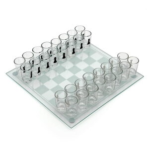 `FXZbg Drinking Shot Glass Chess Set ysAiz