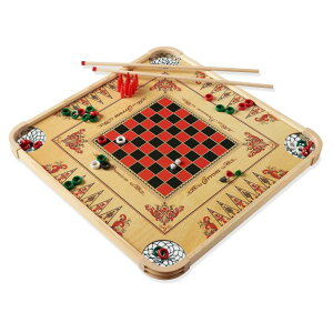 `FXZbg Carrom Board Game Set ? Large Board Games for Adults & Children ? Over 85 Board Games for Family Game Night ? All in One Board Game Set ysAiz