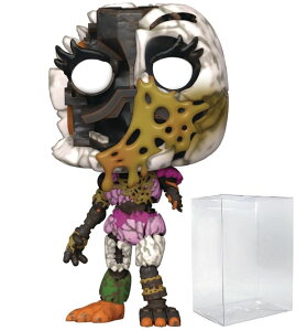 FNAF 5�i�C�c POP Five Nights at Freddy's: Security Breach - Ruined Chica Funko Vinyl Figure (Bundled with Compatible Box Protector Case), Multicolor, 3.75 inches �y���s�A���i�z