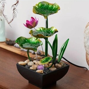   ̃IuWF e[ugbvt@Ee CeA Water Fountain Indoor Waterfall Fountain Desk Fountains Tabletop Fountainmall Water Fountain Indoor Mini Waterfall Waterfall Iron Home Decor for Office Decoratio