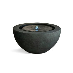   ̃IuWF e[ugbvt@Ee CeA Xbrand 19.8" W Sphere Polyresin Round Water Fountain w/LED Light, Garden Water Fountain, Indoor/Outdoor Fountain, Water Bowl Fountain, Patio Water Fountain, Wate