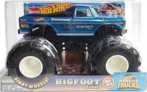 zbgEB[ X^[gbN Hot Wheels Bigfoot 4X4 Monster Trucks 1:24 Scale ysAiz