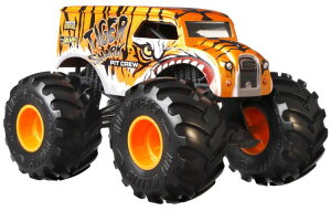 �z�b�g�E�B�[�� �����X�^�[�g���b�N Hot Wheels Monster Trucks 1:24 Scale Assortment for Kids Age 3 4 5 6 7 8 Years Old Great Gift Toy Trucks Large Scales �y���s�A���i�z