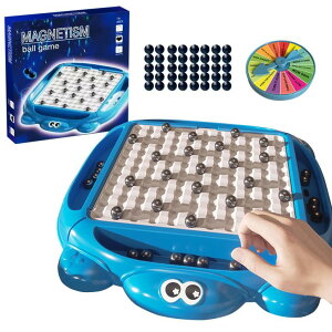 `FXZbg Generic Magnet Chess Game with 40Pcs Magnetic Stones. 1 Set of Multiplayer Board Game, Fun Interactive Tabletop Game, Puzzle Thinking, Family Gathering Game, Christmas Birthday Gift ysAiz
