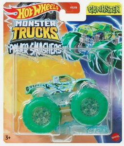 �z�b�g�E�B�[�� �����X�^�[�g���b�N Hot Wheels Monster Trucks New for 2024 1:64 Scale (Gunkster 3/7 Power Smashers) �y���s�A���i�z