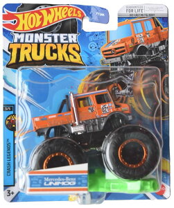 �z�b�g�E�B�[�� �����X�^�[�g���b�N Hot Wheels Monster Trucks Mercedes Benz Unimog, 2023 Connect �y���s�A���i�z