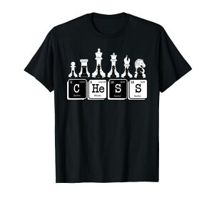 �`�F�X�Z�b�g Funny Chess Set Pieces Periodic Table Board Game Player Gift T-Shirt �y���s�A���i�z