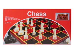 `FXZbg Pressman Chess - with Folding Board and Full Size Chess Pieces ysAiz