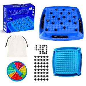 �`�F�X�Z�b�g 40 Stones Magnetic Chess Game, Magnetic Chess Set, Travel Chess Set Magnetic, Magnetic Puzzle, Family Game Party Game for Kids, Christmas. �y���s�A���i�z