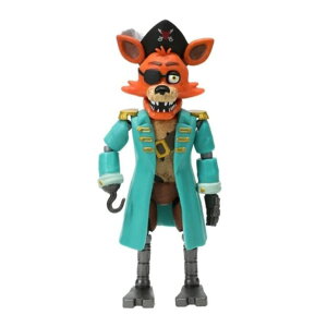 FNAF 5iCc Five Nights at Freddy's Funko Action Figure: Captain Foxy, Curse of Dreadbear, 5 Inch, Halloween Limited, 2021 ysAiz