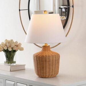 �T�t�@���B�� safavieh �e�[�u�������v �T�t�@�r�� �T�t�@���B�A SAFAVIEH Lighting Collection Saolia Natural 22-inch Table Lamp (LED Bulb Included) �y���s�A���i�z