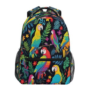 �C���R ���� �o�[�h �g���x���L�����A�[ senya Magic Color Bird Backpack School Bag Travel Daypack for Boys Girls �y���s�A���i�z