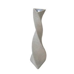 K[f  CeA u^  ̃IuWF EH[^[tH[t@Ee XBrand 39 in. H Freestanding Resin Fiberglass Sculptural Modern Twisted Pilar Outdoor Garden Fountain w/LED Light, White ys