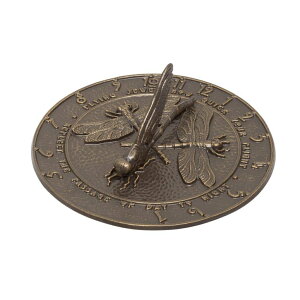 v Whitehall Products Dragonfly Sundial, French Bronze ysAiz