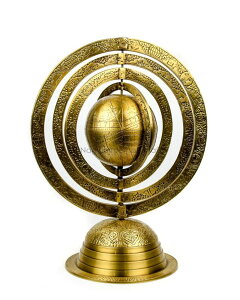 v Nagina International Decorative Hanging & Standing Solid Antique Brushed Brass Armillary Sphere | Nautical Antique Globes | Vintage Decor Ornaments (Standing Multi Armillary) ysAiz