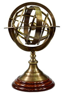 v THOR INSTRUMENTS Armillary Sphere Large Armillary Sundial Nautical Marine D?cor Gift Rustic Vintage Home Decor Gifts ysAiz