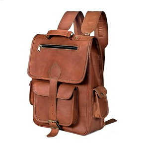 �C���R ���� �o�[�h �g���x���L�����A�[ cuero Vintage Full Grain 21 Inch Leather Laptop LARGE Backpack Casual Camping Travel Rucksack Knapsack (glb 26) �y���s�A���i�z
