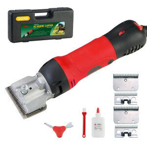 ybgoJ Hansprou Dog Clippers for Grooming,Upgraded 36V Heavy Duty Dog Clippers,Professional Pet Hair Trimmer for Thick Coat,Corded Pet Clipper with Guard Combs Brush ysAiz