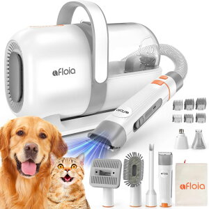 ybgoJ Rywell 4L Large Capacity Dog Grooming Kit, 13000Pa 7-in-1 Pet Grooming Vacuum with Clippers&Brushes for Shedding, Trimming&Vacuuming, Pet Grooming Vacuum for Dogs, Low Noise ysAiz