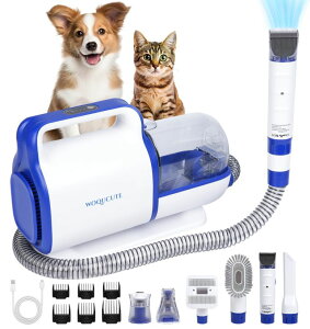 ybgoJ Simccppley Dog Vacuum for Shedding with Max 3.4L Dust Bin, Indoor Clipper Kit, Hyper-Power but Super Quiet, 4 Professional Grooming Tools ysAiz