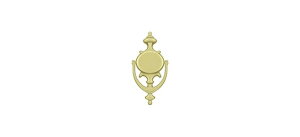 hAmbJ[ Deltana DK854U3 Door Knocker, Imperial, Bright Brass Finish ysAiz