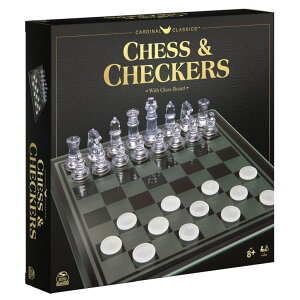 �`�F�X�Z�b�g Chess & Checkers Set with Glass Board �y���s�A���i�z