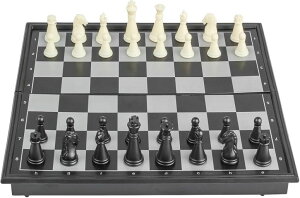 `FXZbg Travel Chess Set Magnetic Portable Folding Chess Board - Small Mini Chess Set - (Small / 7.6 Inch) ysAiz