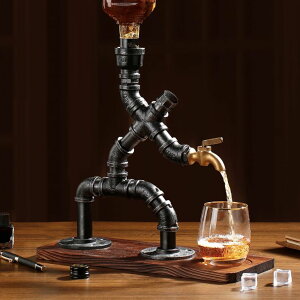 gz {gX^h X`[pN ꕗhNfBXyT[ Vida Brillante Whiskey Alcohol Gifts Drink Dispenser of Man Cave Decor, Steampunk Liquor Dispenser Bar Accessories for Home Bar, Unique Gifts for Men/Win