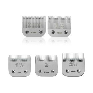 ybgoJ Professional Detachable Replacement Ceramic Blades set,compatible with oster Classic 76/Star-Teq/Power-Teq andi A*dis AGC,BDC,BGC,MBG Series Clippers (5 pcs) ysAiz