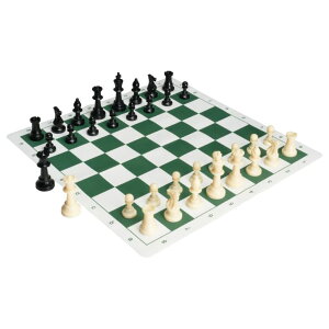 �`�F�X�Z�b�g VEVOR Chess Set, 20 Inch Roll-Up Beginner Chess Board, Foldable Silicone Chess Game with Plastic Weighted Chess Pieces & Storage Bag, Portable Travel Chess Board Gift,Christmas Crafts Xmas Gift �y���s�A���i�z