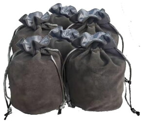 �`�F�X�Z�b�g zmgmsmh Drawstring Dice Bag Chess bag small pouch hold chess pieces velvet Fabric Dice Pouch cosplay coin pouch Velvet Jewelry Bag Red/Grey/Black (6, Grey) �y���s�A���i�z