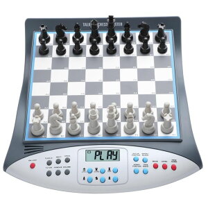�`�F�X�Z�b�g LEVEROAM Electronic Chess Set with Voice Teaching System, Magnetic Computer Chess Game, Great Partner for Beginners & Improving Players, Electronic Chess Board Grows Your Chess Skills �y���s�A���i�z
