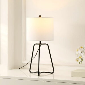 �T�t�@���B�� safavieh �e�[�u�������v �T�t�@�r�� �T�t�@���B�A SAFAVIEH Lighting Collection Weyn Black 20-inch Table Lamp (LED Bulb Included) �y���s�A���i�z