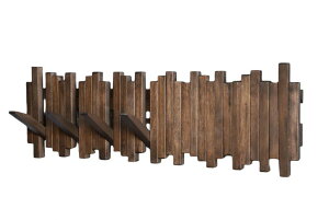 hAmbJ[ GOGREEBELL Natural Wood Wall Mounted Piano Coat Rack| Coat Rack Wall Mount| Flip Down Wall Hook Rack 7 Hooks| Entryway Wall Art Hook,Made of Acacia Wood (Wood Wax Oil Dyed Walnut Color).Wall Art ysAiz